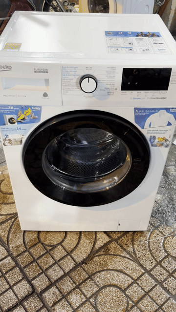 Máy giặt Beko Inverter 8kg Trắng. Mua bán Máy giặt tại Quận Tân Phú Tp Hồ Chí Minh được đăng bởi Điện Lạnh Thanh Sang hình 1