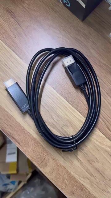 Cáp chuyển đổi DP ra HDMI 4K dài 1.8M. Mua bán Phụ kiện (Màn hình, Chuột...) tại Quận Hoàng Mai Hà Nội được đăng bởi Phạm Văn Trường hình 1