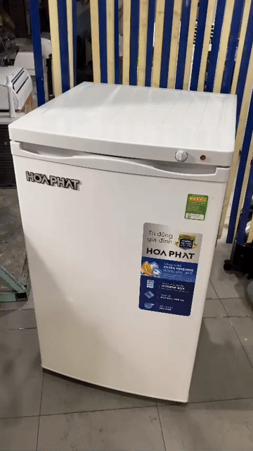Tủ đông đứng Hòa Phát 106 lít HPF UAH6106 nhẹ điện. Mua bán Tủ lạnh tại Quận 3 Tp Hồ Chí Minh được đăng bởi QUANG PHÁT hình 1
