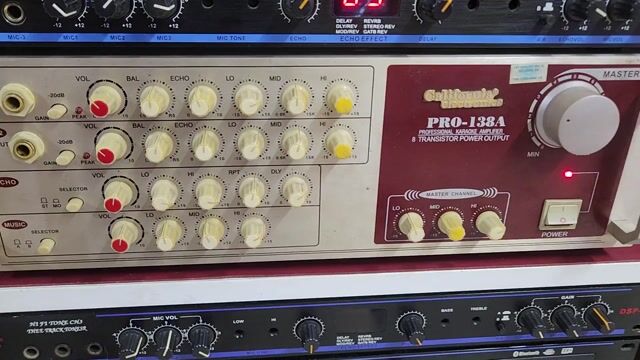 Amply karaoke California PRO-138A. Mua bán Tivi, Âm thanh tại Quận Phú Nhuận Tp Hồ Chí Minh được đăng bởi Long audio hình 1
