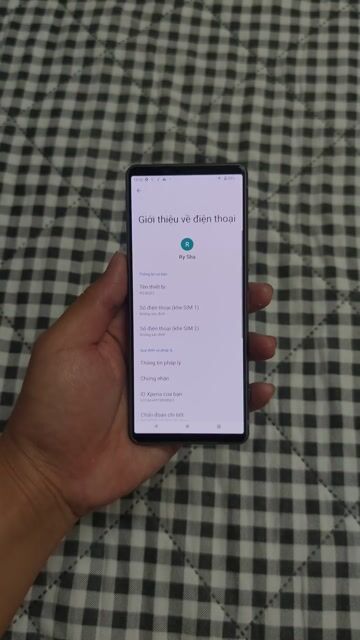 Sony Xperia 5 Mark III Bạc. Mua bán Điện thoại tại Quận Bình Tân Tp Hồ Chí Minh được đăng bởi Gentleman hình 1