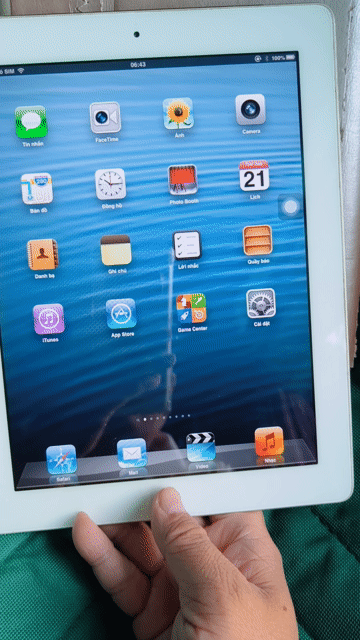 Apple iPad 2 16GB Trắng ios 6. Mua bán Máy tính bảng tại Huyện Tân Trụ Long An được đăng bởi Trần Minh hình 1