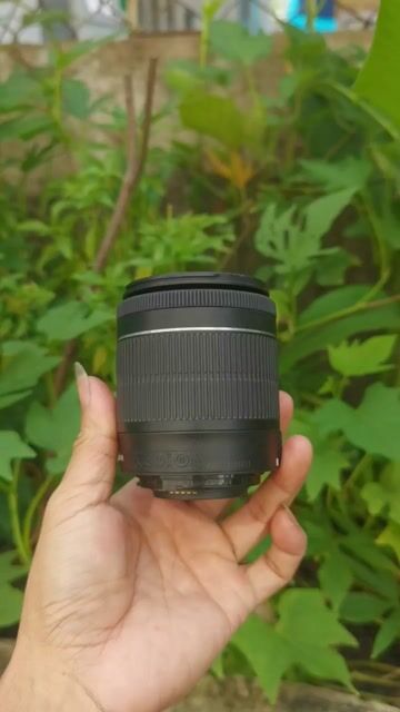 Ống kính Canon  Đen. Mua bán Máy ảnh, Máy quay tại Huyện Đức Hòa Long An được đăng bởi NGUYỄN HÙNG hình 1