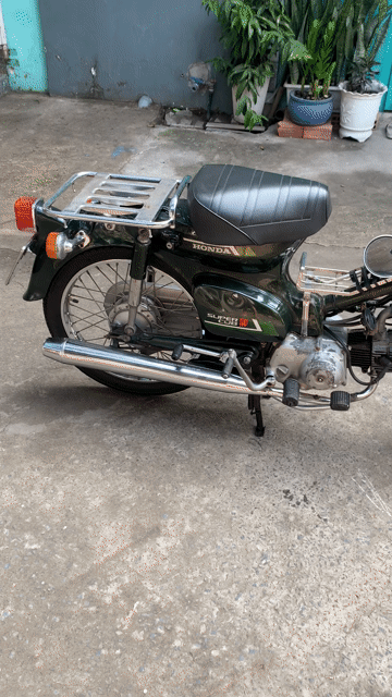 Honda Cub 86/50 Xanh. Mua bán Xe máy tại Huyện Củ Chi Tp Hồ Chí Minh được đăng bởi Đức Minh hình 1