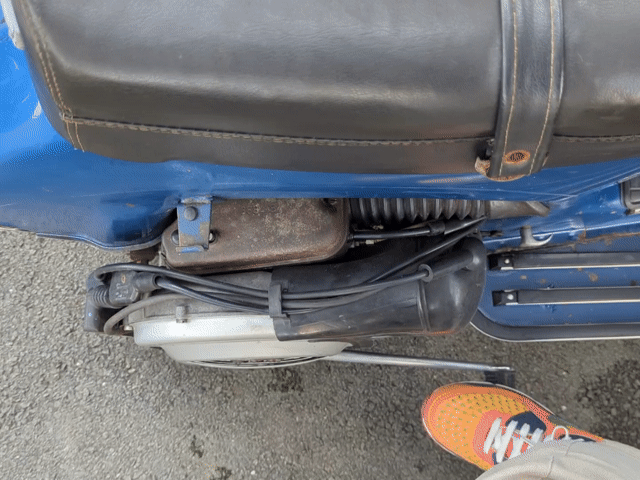 Vespa P125e 1983 bản Mỹ sơn zin - máy zin hiếm. Mua bán Xe máy tại Quận 7 Tp Hồ Chí Minh được đăng bởi Nguyễn hình 1