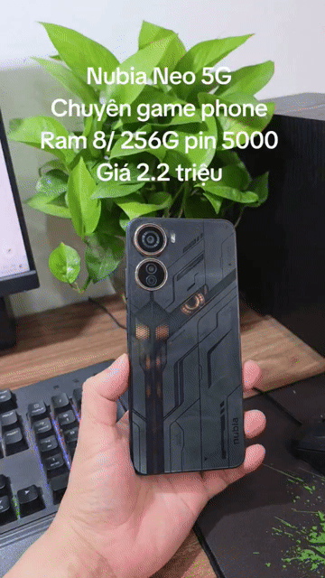 Nubia Neo 5G 8GB/256GB chuyên gaming phone. Mua bán Điện thoại tại Quận Hà Đông Hà Nội được đăng bởi Shop Điện Thoại Cũ Zin hình 1