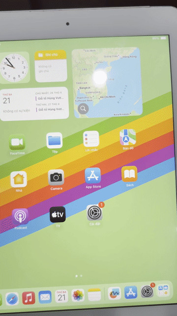 Apple iPad Gen 6 32GB 4G Vỏ Phẩy. Mua bán Máy tính bảng tại Quận Hai Bà Trưng Hà Nội được đăng bởi Dũng hình 1