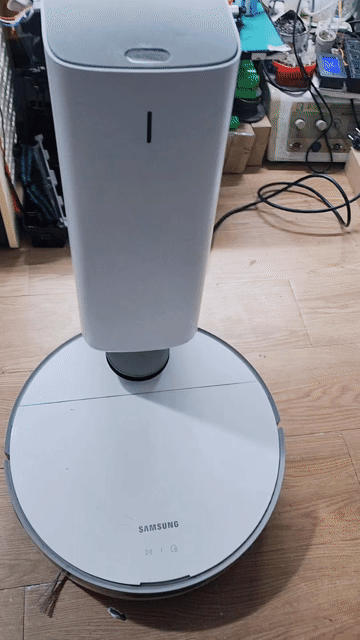 Robot hút bụi Samsung Tự đổ rác Trắng. Mua bán Nội thất, đồ gia dụng khác tại Huyện Yên Phong Bắc Ninh được đăng bởi Phương Còi hình 1