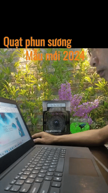Quạt hơi nước mini SX Đen. Mua bán Quạt tại Thành phố Thủ Đức Tp Hồ Chí Minh được đăng bởi Vinh Quang hình 1