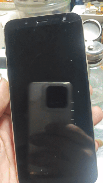Samsung J6 Vàng đồng nứt kính. Mua bán Điện thoại tại Thành phố Biên Hòa Đồng Nai được đăng bởi B T Tài hình 1