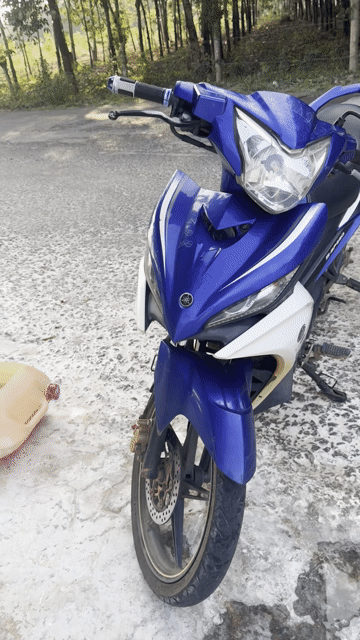 Yamaha Exciter 135 Xanh trắng. Mua bán Xe máy tại Huyện Phú Riềng Bình Phước được đăng bởi Chương hình 1