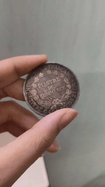 Tiền xu Bạc Pháp Piastre De Commerce 1899. Mua bán Đồ sưu tầm, đồ cổ tại Quận Tân Bình Tp Hồ Chí Minh được đăng bởi Thiên Kim Phan hình 1