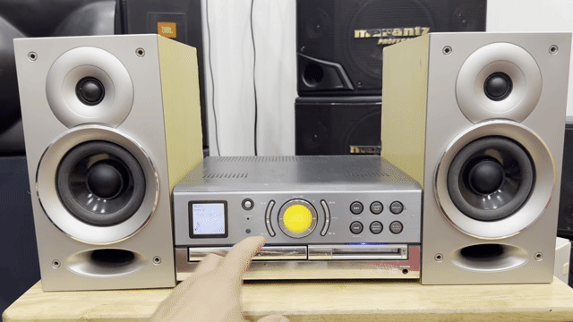 Dàn âm thanh mini Sharp Bạc. Mua bán Tivi, Âm thanh tại Quận Long Biên Hà Nội được đăng bởi Thắng âm thanh 1979 hình 1