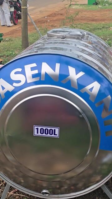 Bồn nước Hoa Sen Xanh Inox 1000L. Mua bán Nội thất, đồ gia dụng khác tại undefined undefined được đăng bởi Lê Văn Phúc hình 1