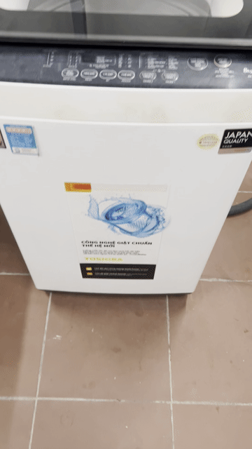 Máy giặt Toshiba 8kg Trắng Nhật Bản cũ. Mua bán Máy giặt tại Huyện Thanh Trì Hà Nội được đăng bởi e huy 168 nguyễn xiển hình 1