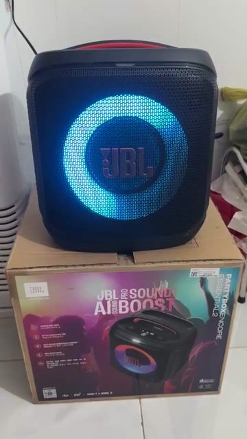 Loa Bluetooth JBL PARTYBOX ENCORE ESSENTIAL 2 Đen. Mua bán Tivi, Âm thanh tại Thành phố Phan Thiết Bình Thuận được đăng bởi Phi  hình 1