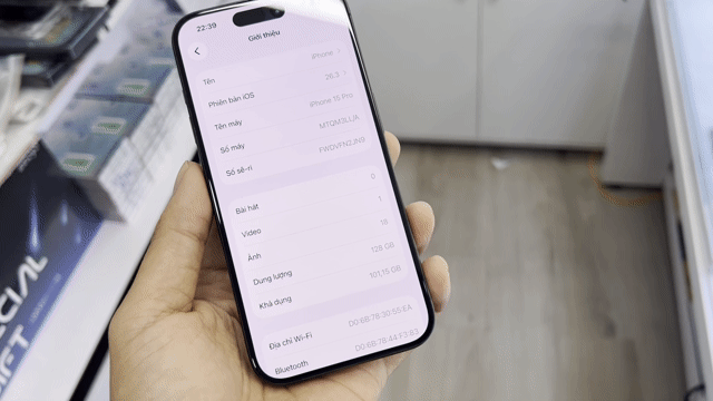 15 Pro 128GB Đen zin chuẩn bao xài. Mua bán Điện thoại tại Huyện Hóc Môn Tp Hồ Chí Minh được đăng bởi Tuấn hình 1