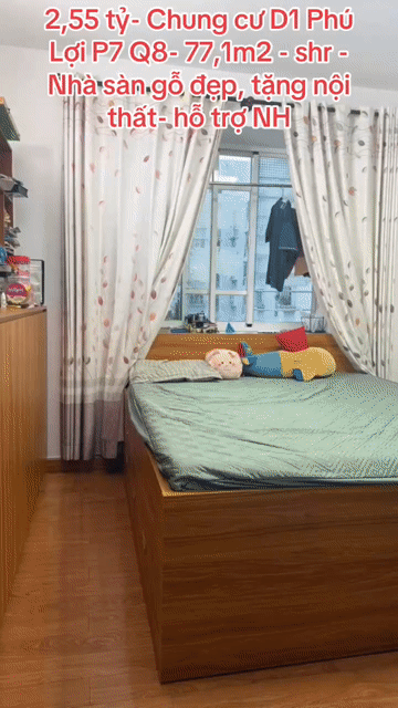 Mua bán Căn hộ Chung cư Khu dân cư Phú Lợi Quận 8 Tp Hồ Chí Minh diện tích 77.0999 m² giá 2,55 tỷ