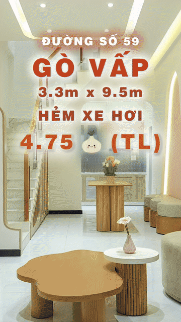 Mua bán Nhà ở Quận Gò Vấp Tp Hồ Chí Minh diện tích 31 m² giá 4,75 tỷ
