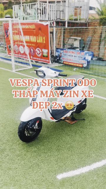 VESPA SPRINT ODO THẤP MÁY MÓC NGUYÊN ZIN XE ĐẸP. Mua bán Xe máy tại Huyện Chợ Mới An Giang được đăng bởi XE MÁY THIỆN PHÁT AN GIANG hình 1