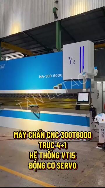 SẴN KHO LONG AN - MÁY CHẤN CNC 300 TẤN 6M TRỤC 4+1. Mua bán Đồ chuyên dụng, Giống nuôi trồng tại Huyện Bến Lức Long An được đăng bởi Trần Hoàng Tân hình 1