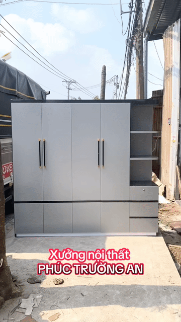 Tủ quần áo  4 cánh nhựa , tủ nhựa 200x200. Mua bán Tủ, kệ gia đình tại Quận Bình Thạnh Tp Hồ Chí Minh được đăng bởi Nội Thất Gia Đình hình 1