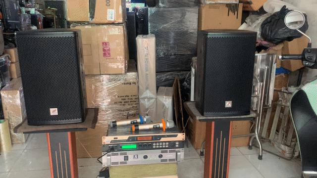 Bộ dàn âm thanh gia đình màu Đen. Mua bán Tivi, Âm thanh tại Quận Bình Tân Tp Hồ Chí Minh được đăng bởi Phùng Thị Mẳn hình 1