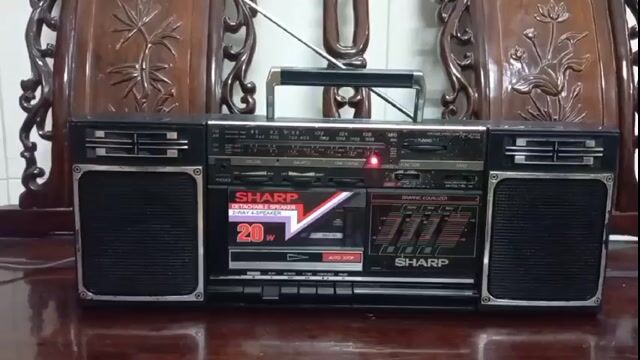 Cassette Sharp GF-319 đẹp, zin nguyên bản.. Mua bán Tivi, Âm thanh tại Quận Bình Tân Tp Hồ Chí Minh được đăng bởi Trần Thái hình 1