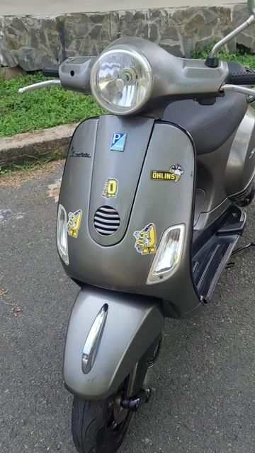 Piaggio Vespa LX 150 2009 Xám. Mua bán Xe máy tại Huyện Nhà Bè Tp Hồ Chí Minh được đăng bởi tuân anh  hình 1