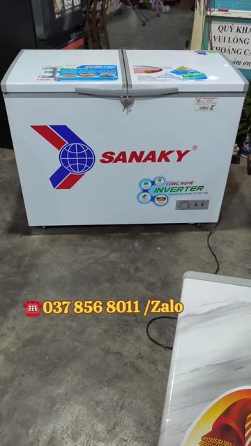 Tủ đông Sanaky Inverter 280L Trắng. Mua bán Tủ lạnh tại Thành phố Nha Trang Khánh Hòa được đăng bởi Điện Lạnh Duy Quang Nha Trang   hình 1