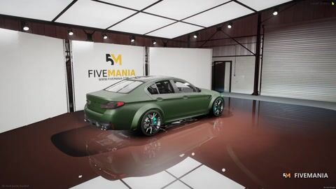 FIVEM M5cs22 | Realistic Sports Sedan [Unbadged] Add-On | Working Lights | Custom Wheels | Add-On | Optimized | Fivem Ready | High Quality — video preview