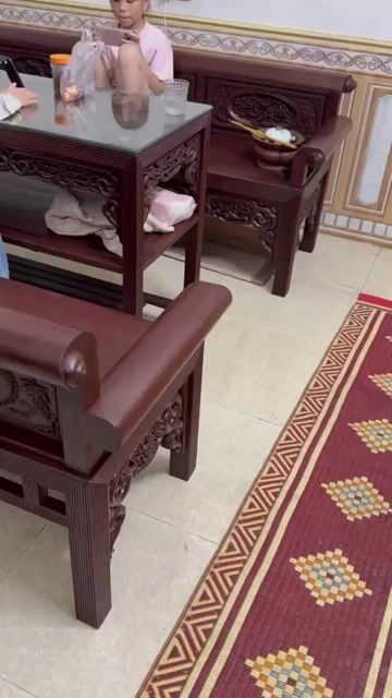 Sập Gỗ Mai điểu Nâu đỏ 1m6x2m. Mua bán Nội thất, đồ gia dụng khác tại Huyện Nam Trực Nam Định được đăng bởi Gia Hưng hình 1