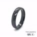 5mm Black Zirconia Ceramic Patterned Court Ring 360 Video two