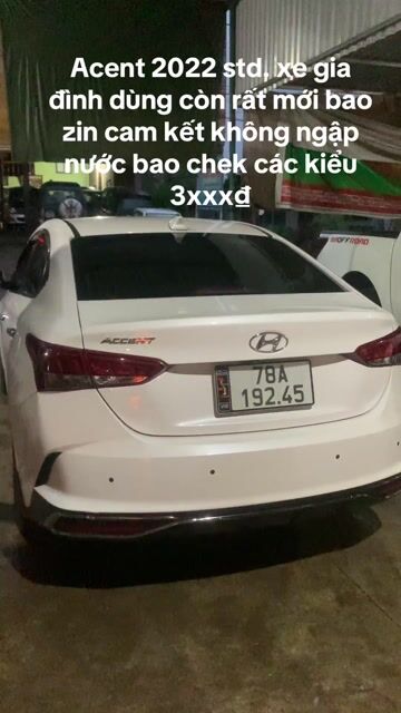 Hyundai Accent 2022 1.4 AT - 135000 km. Mua bán Ô tô tại Huyện Sông Hinh Phú Yên được đăng bởi Phạm Hân hình 1