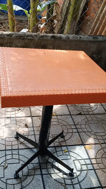 Bàn cà phê Nhựa Cam. Mua bán Bàn ghế tại Huyện Bình Đại Bến Tre được đăng bởi Mai Le Truc hình 1