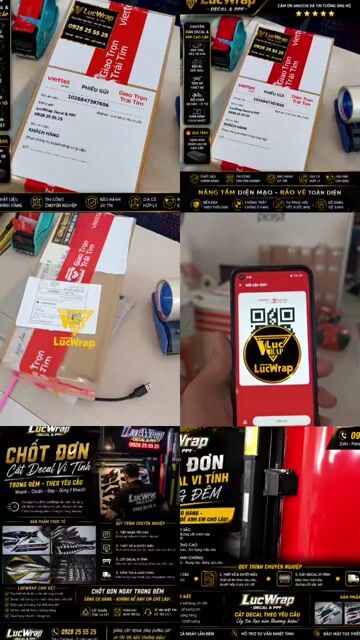 Dịch vụ cắt decal LucWrap Decal & PPF. Dịch vụ tại Quận 10 Tp Hồ Chí Minh được đăng bởi Luc Wrap hình 1