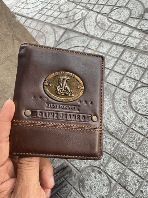 Ví Linz Leather Da Nâu Nam. Mua bán Túi xách tại Thành phố Bắc Ninh Bắc Ninh được đăng bởi Shop Đồ Da Thật hình 1