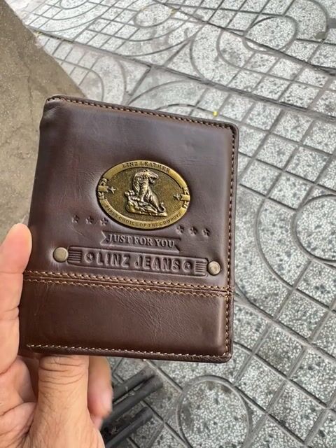 Ví Linz Leather Da Nâu Nam. Mua bán Túi xách tại Thành phố Bắc Ninh Bắc Ninh được đăng bởi Shop Đồ Da Thật hình 1