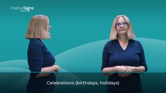 Celebrations (Birthdays, Holidays)