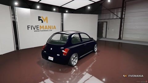 FIVEM Nissan Micra (K12) | Lore Friendly Compact Car | Add-On | Optimized | Fivem Ready | High Quality, video preview