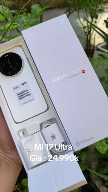 Xiaomi 17 Ultra 12/512GB fullbox đẹp keng. Mua bán Điện thoại tại Quận Bình Tân Tp Hồ Chí Minh được đăng bởi Thái Bình Dương hình 1