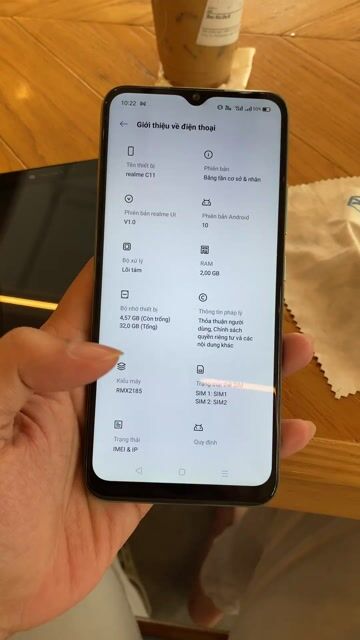Realme C11 2GB/32GB Xanh lá 2 SIM còn mới 99%. Mua bán Điện thoại tại Quận Gò Vấp Tp Hồ Chí Minh được đăng bởi Hoàng Phúc hình 1