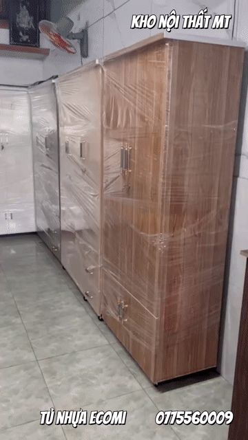 Kho Tủ Nhựa Quần Áo Giá Rẻ,2 cánh,3 cánh..NEW 100%. Mua bán Tủ, kệ gia đình tại Quận Cẩm Lệ Đà Nẵng được đăng bởi Kho Nội Thất MT  hình 1