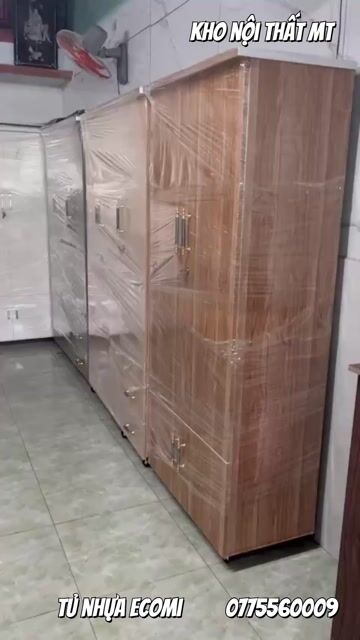 Kho Tủ Nhựa Quần Áo Giá Rẻ,2 cánh,3 cánh..NEW 100%. Mua bán Tủ, kệ gia đình tại Quận Cẩm Lệ Đà Nẵng được đăng bởi Kho Nội Thất MT  hình 1
