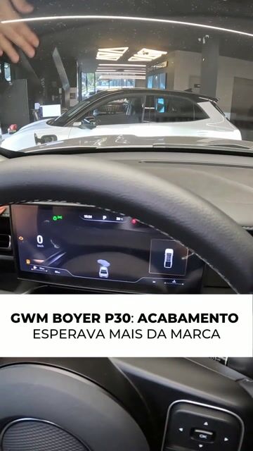GWM BOYER P30: ACABAMENTO ESPERAVA MAIS DA MARCA