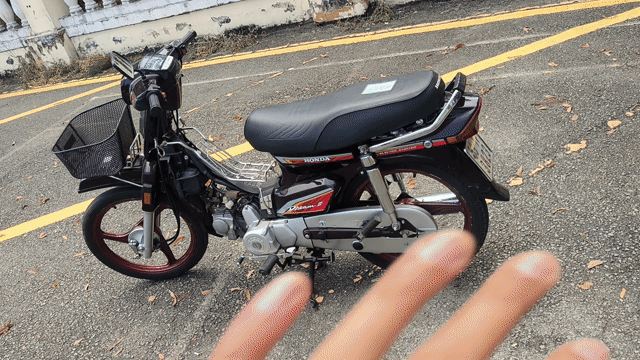 Honda Dream Thái 1996 Đỏ mận. Mua bán Xe máy tại Thành phố Biên Hòa Đồng Nai được đăng bởi Nguyễn Đăng hình 1