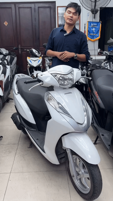 Honda Lead 125 2015 Trắng. Mua bán Xe máy tại Thành phố Thủ Đức Tp Hồ Chí Minh được đăng bởi Lê Hạnh hình 1