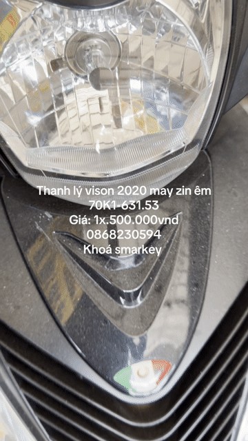 Honda Vision 2020 Đen nhám. Mua bán Xe máy tại Huyện Hòa Thành Tây Ninh được đăng bởi Nguyễn Đình Tứ hình 1