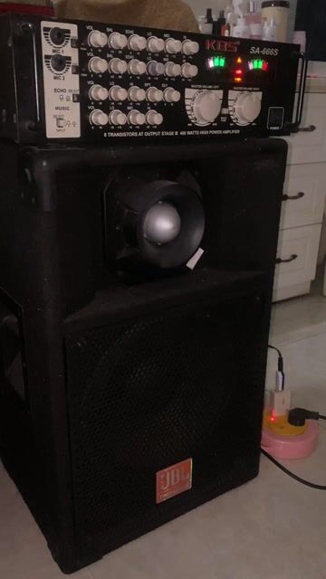 Bộ loa JBL Bass 30cm Amply KBS SA-666S. Mua bán Tivi, Âm thanh tại Thành phố Thủ Dầu Một Bình Dương được đăng bởi Nguyễn hình 1
