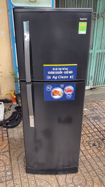 tủ lạnh Sanyo Aqua 250l bền đẹp mới 85%. Mua bán Tủ lạnh tại Quận Tân Phú Tp Hồ Chí Minh được đăng bởi Điện Lạnh Thanh Sang hình 1